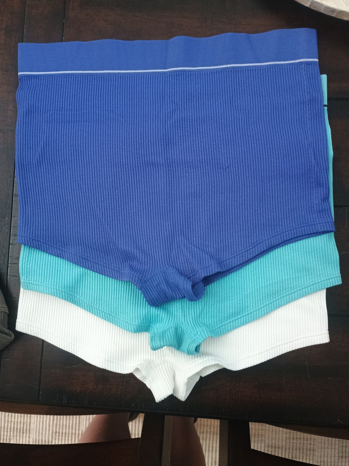 Hanes Women’s Ribbed Boyshorts, 3/Pk – Size XL