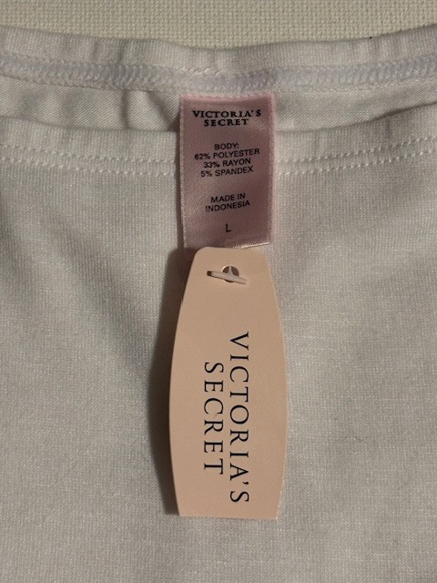 Victoria’s Secret, Vintage Stretch Thong, Smooth No-Show Edges, NWT, Size L