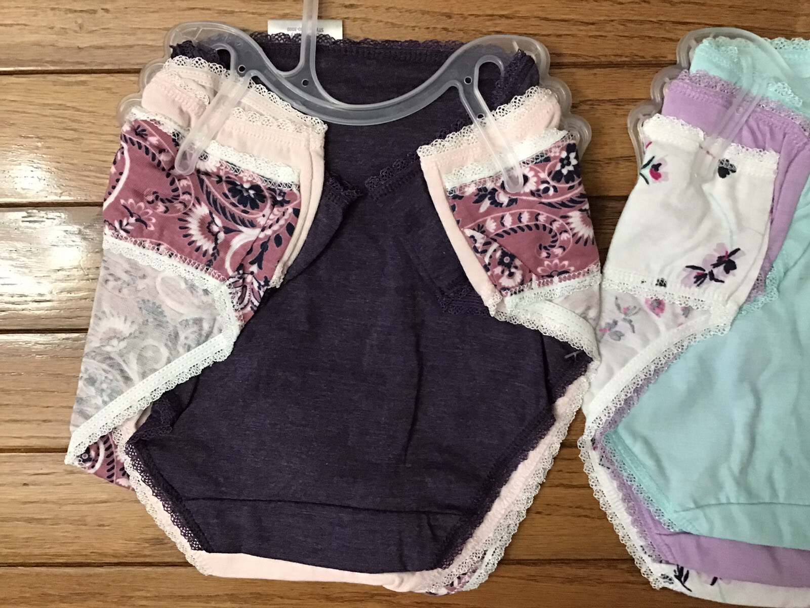 New Secret Treasures Bikini Panties Lot of 6, Small (5). Cotton Polyester (G1)