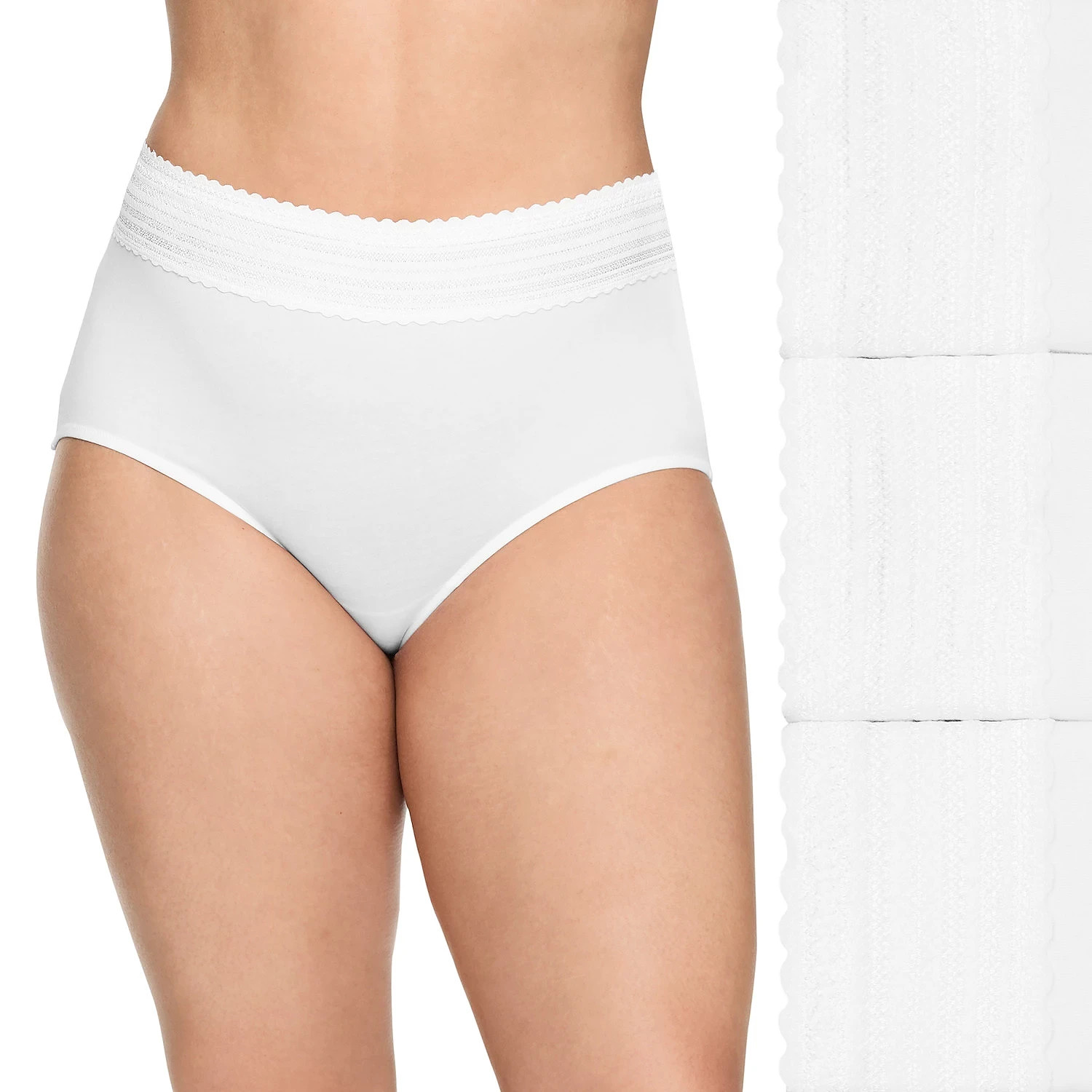 Warners Dig-Free Comfort Waistband High Waist Brief Size 3XL/10