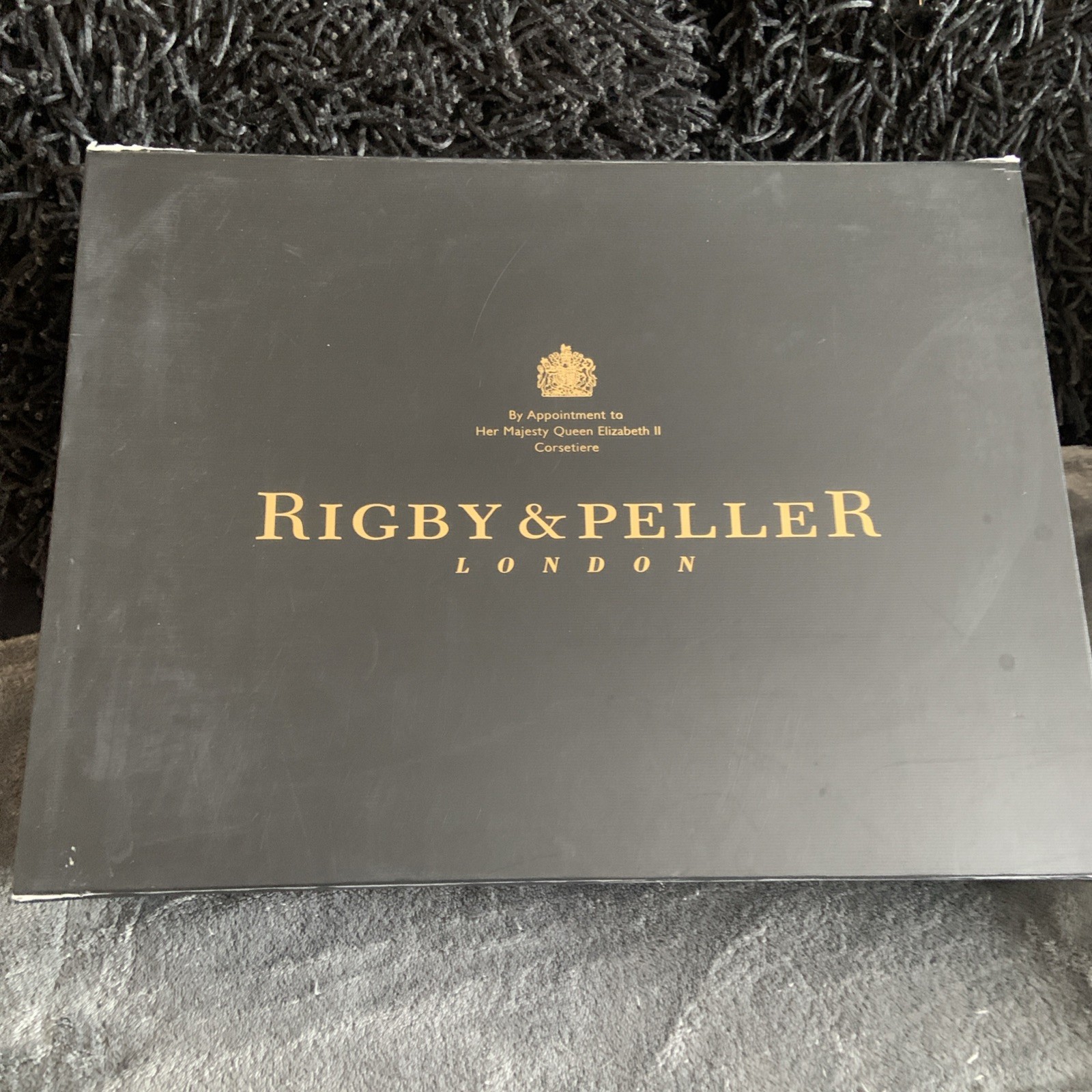 Rigby and Peller exquisite black Lace Lingerie Set Large Bnwt