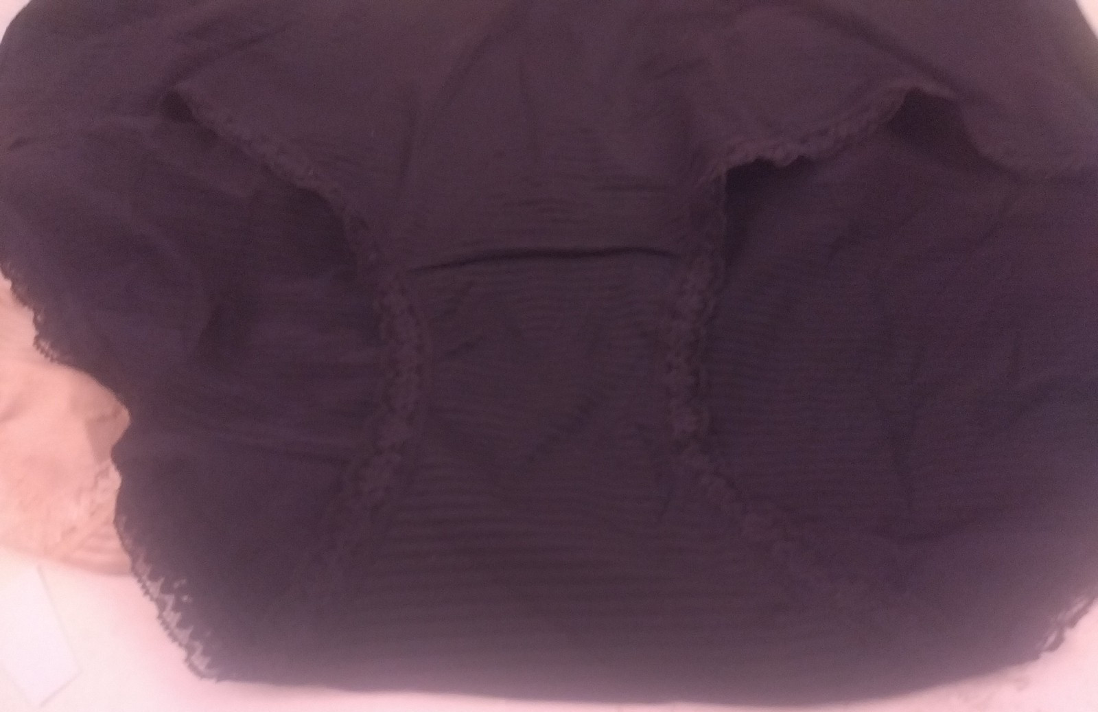 Vanity Fair 3 Pack Black/Beige Briefs Size XXXL -New. (65)
