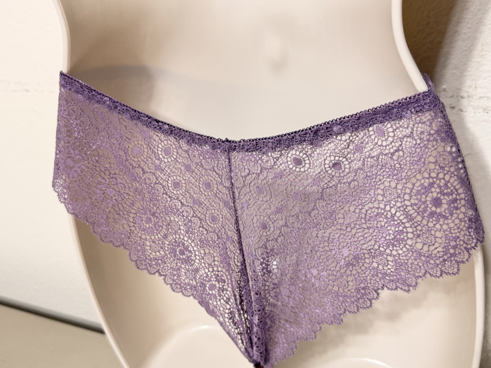 Multicolor Lace Cheeky Panties Women’s Regular Size M 12 Pack