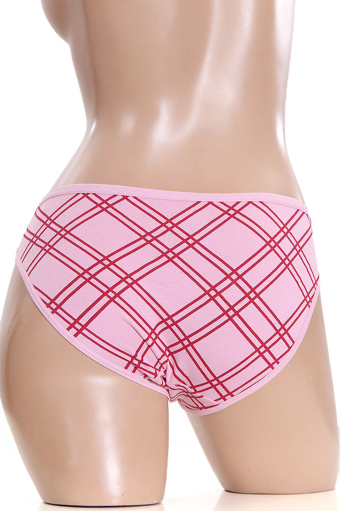 ScarvesMe 12 pack Women’s Assorted Color Plaid and Check Sexy Hipster Panties