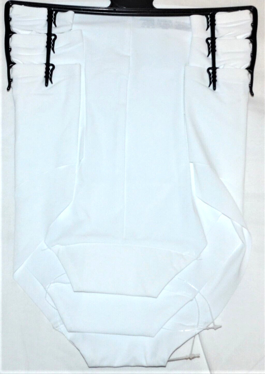 LADIES M&S ‘BODY’ 3 PACK NO VPL BRAZILIAN KNICKERS SIZE 28 WHITE T614903 NEW