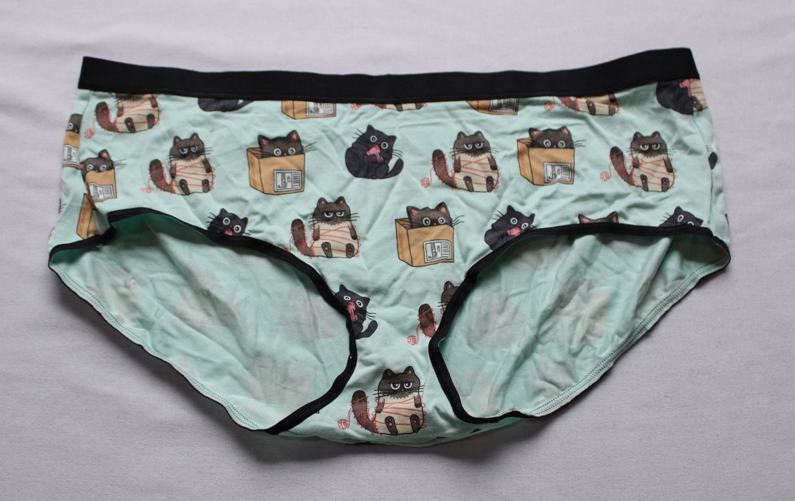 MeUndies Women’s Ultramodal Feel Free Hipster NN7 Cats Being Cats XL NWoT