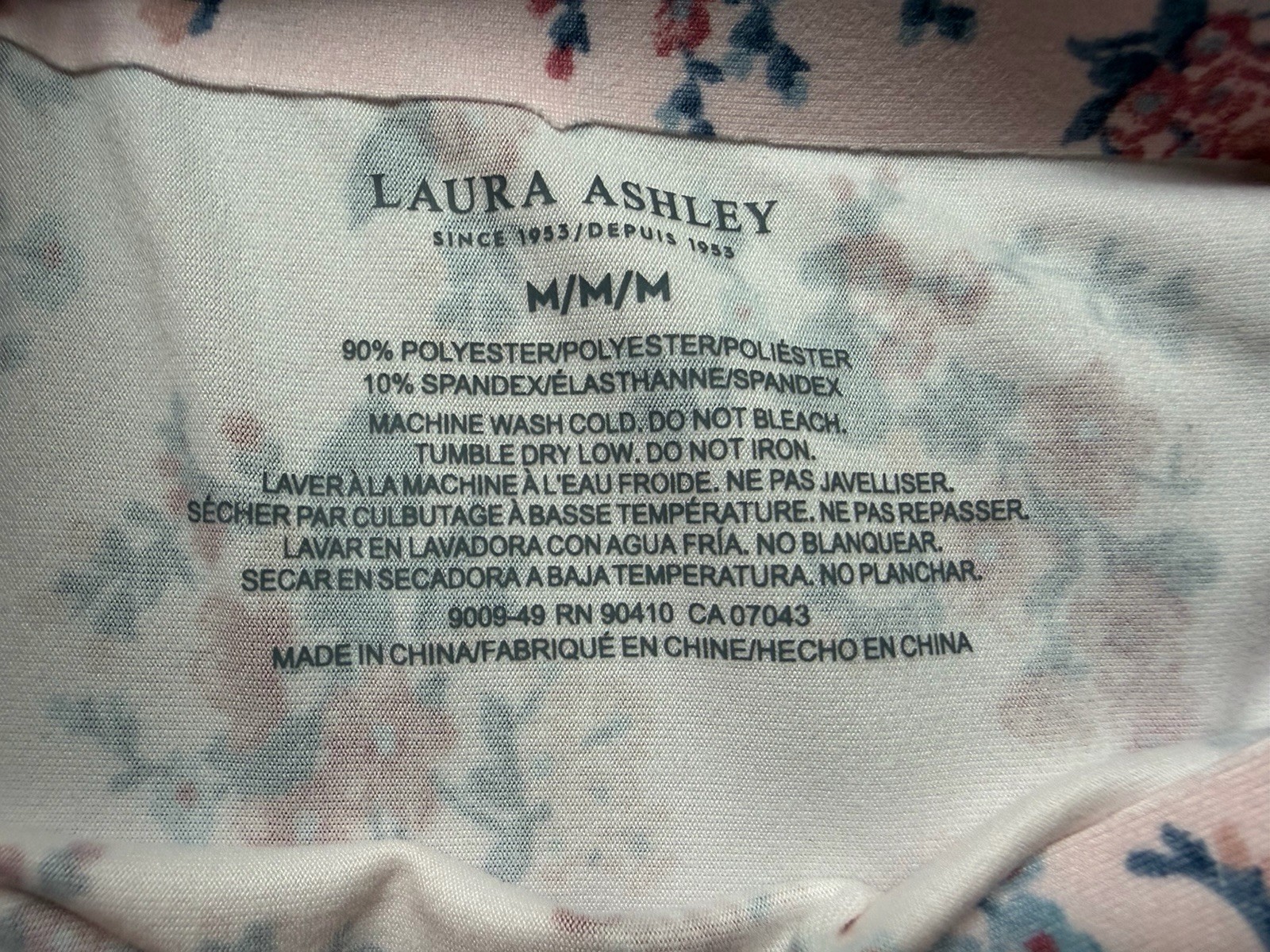 5 Pack LAURA ASHLEY M No-Show Hipster Hiphugger Panty Set Bundle Lot Tagless