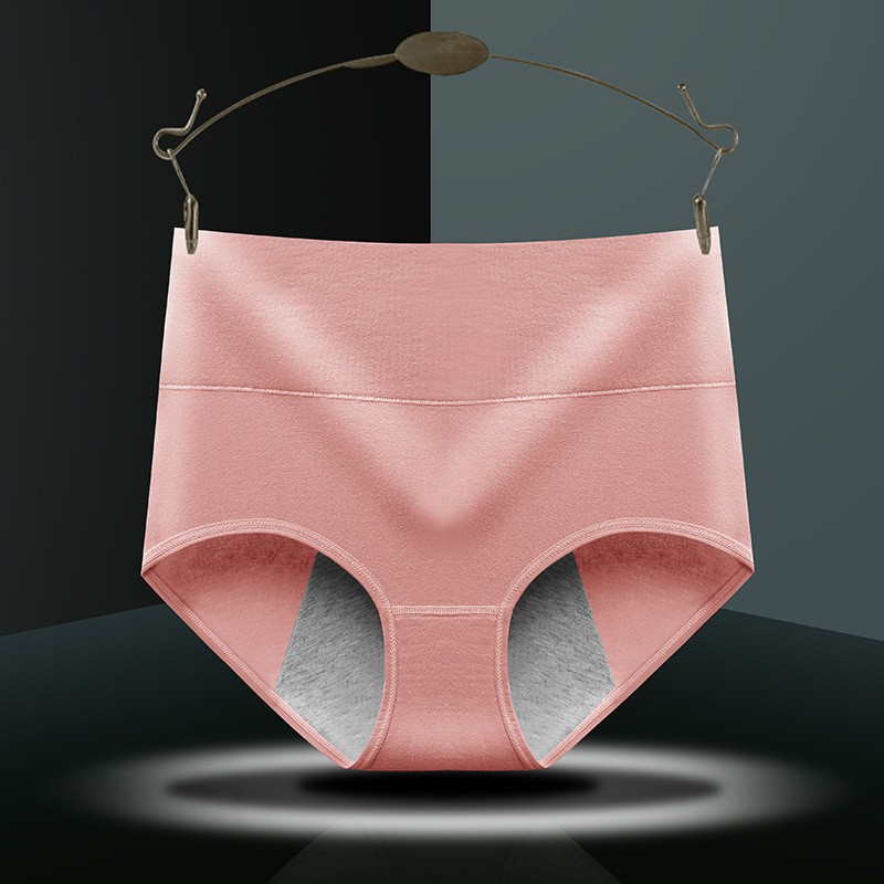 3-Pack Period Underwear Menstrual Panties Cotton Postpartum Easy Clean Brief