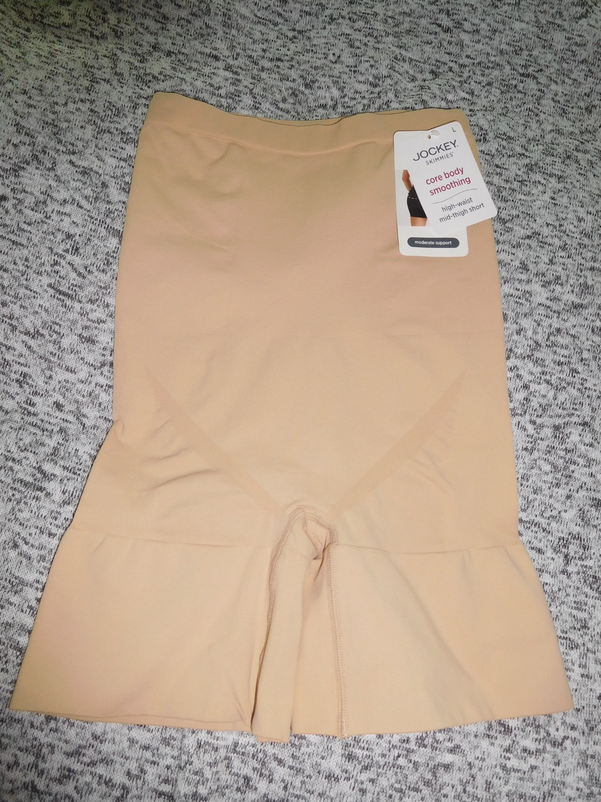 Jockey Skimmies High Waist Mid-Thigh Short Shaper~Large NWT