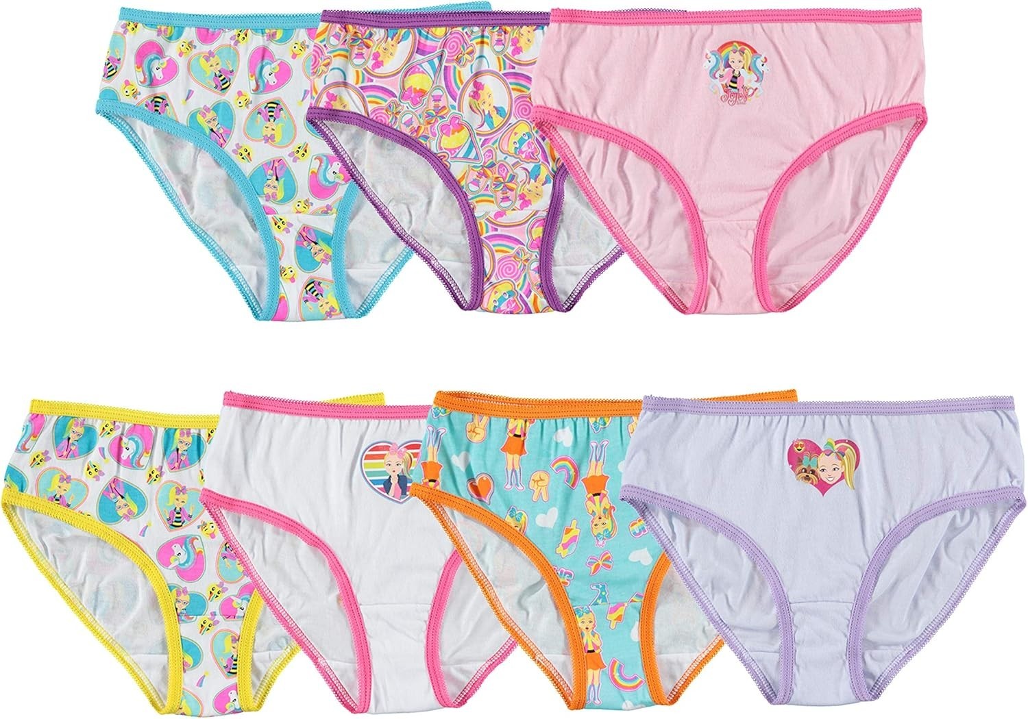 Underwear Multipacks available in Sizes 4, 6, 8 and 10