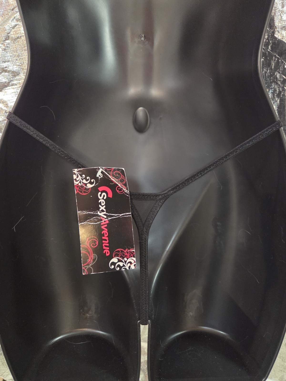 NWT Hot Pink Shiny Sexy Avenue String Thong Women’s Size 4 XS Xsmall