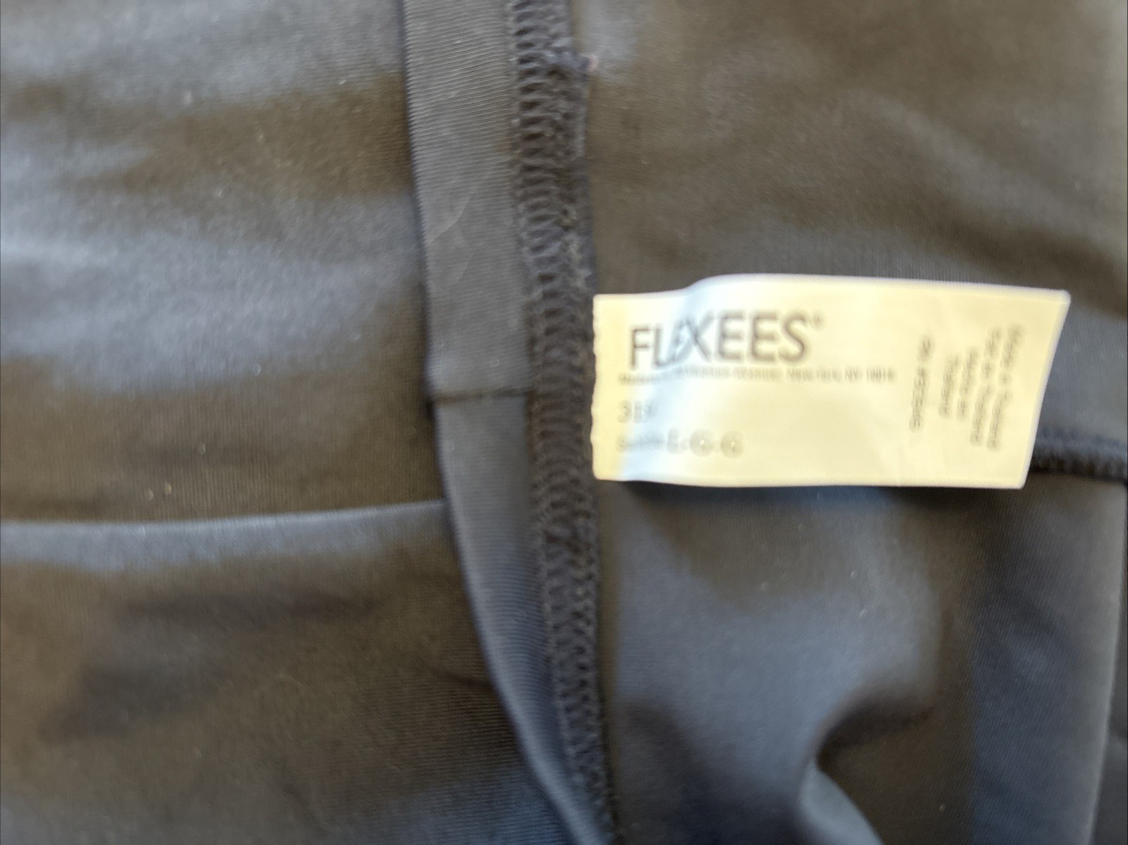 Flexees Style 03154 Black Size L Slimming Brief NWT