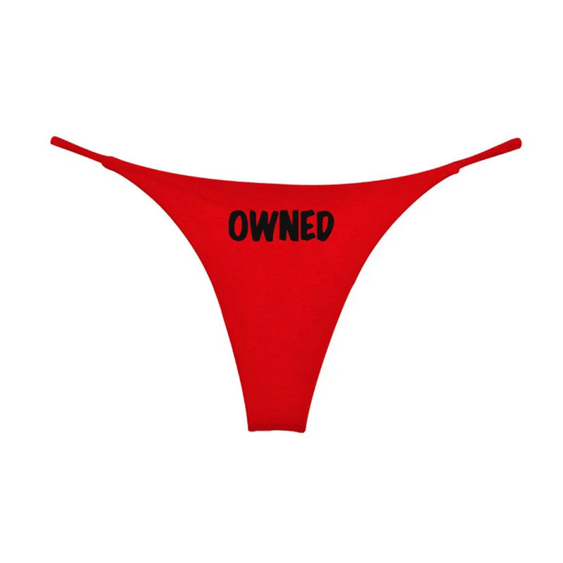 SEXY Thong Panties Womens Cotton Hot Underwear Double Layer Thin Strap Thong New