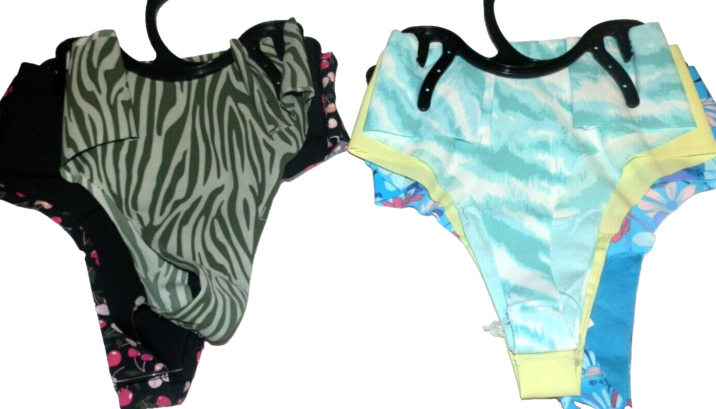Juniors Large 11-13 Thong Underwear 6 count No Boundaries Freecut Lightweight