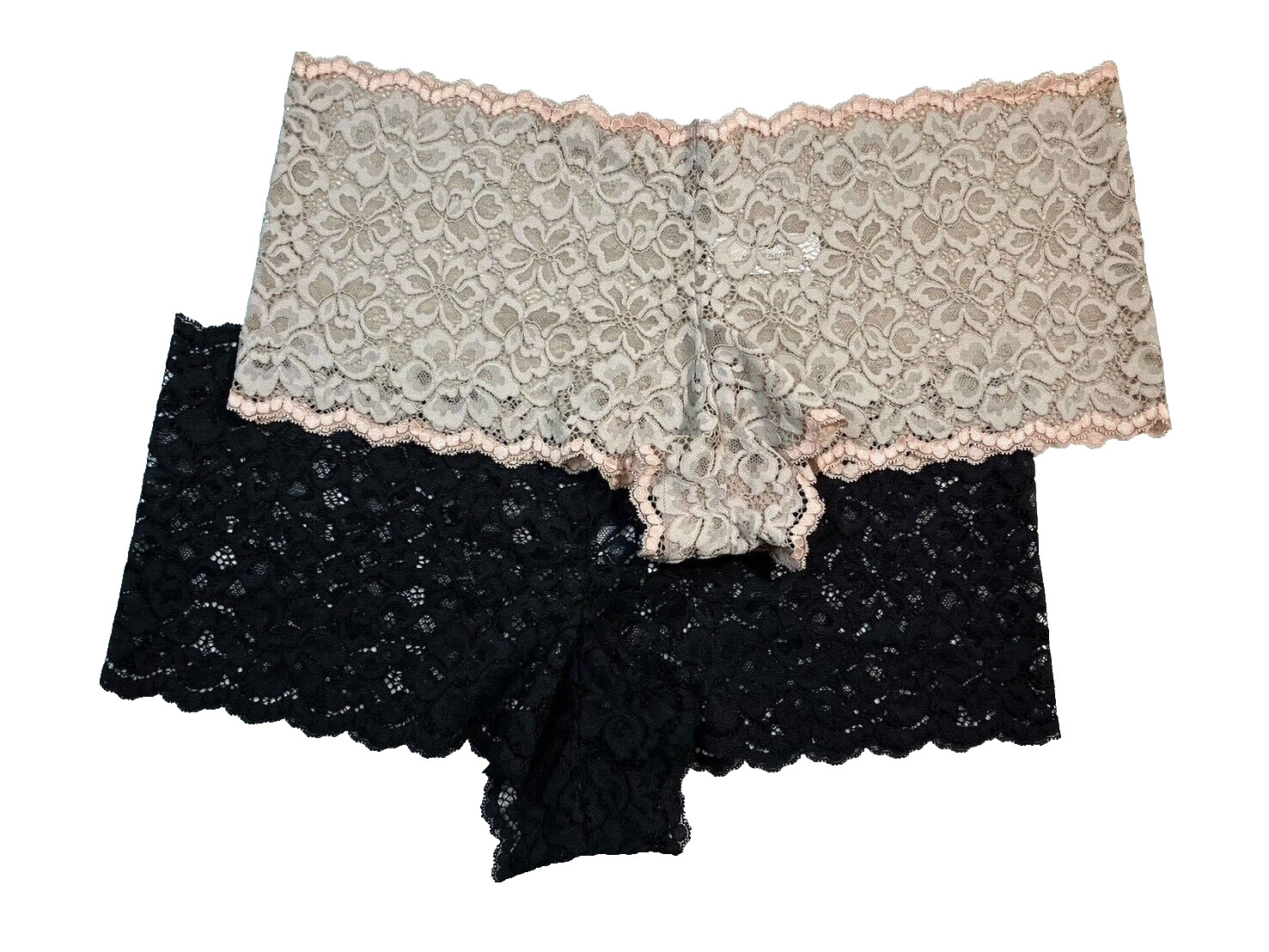 NWOT-2-Pack Maidenform XL Casual Comfort Lace Boyshort DMCLBS Assorted – $24