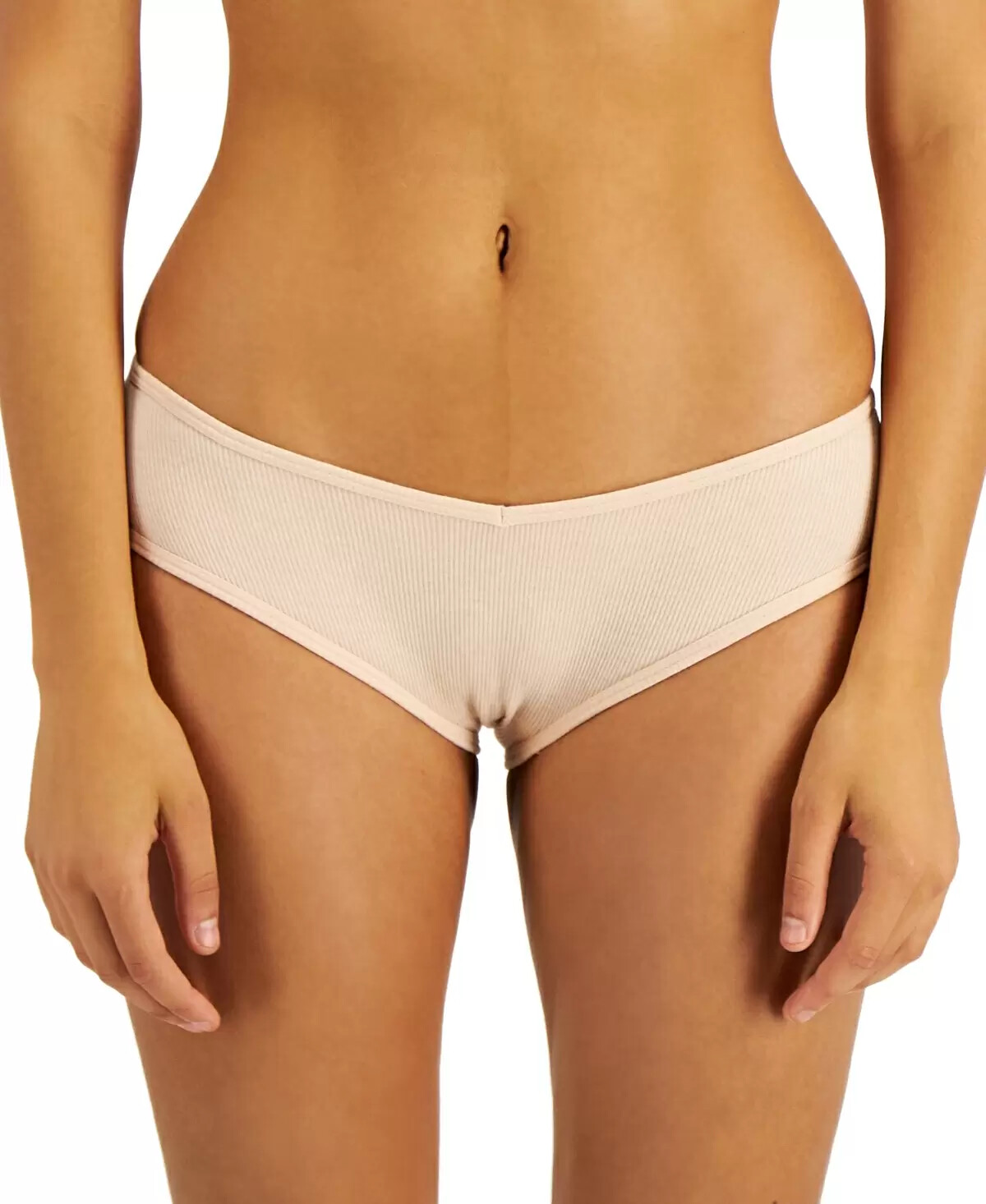 Jenni Women’s 1-Pack Ribbed Knit Hipster Panty Underwear, Assorted Colors