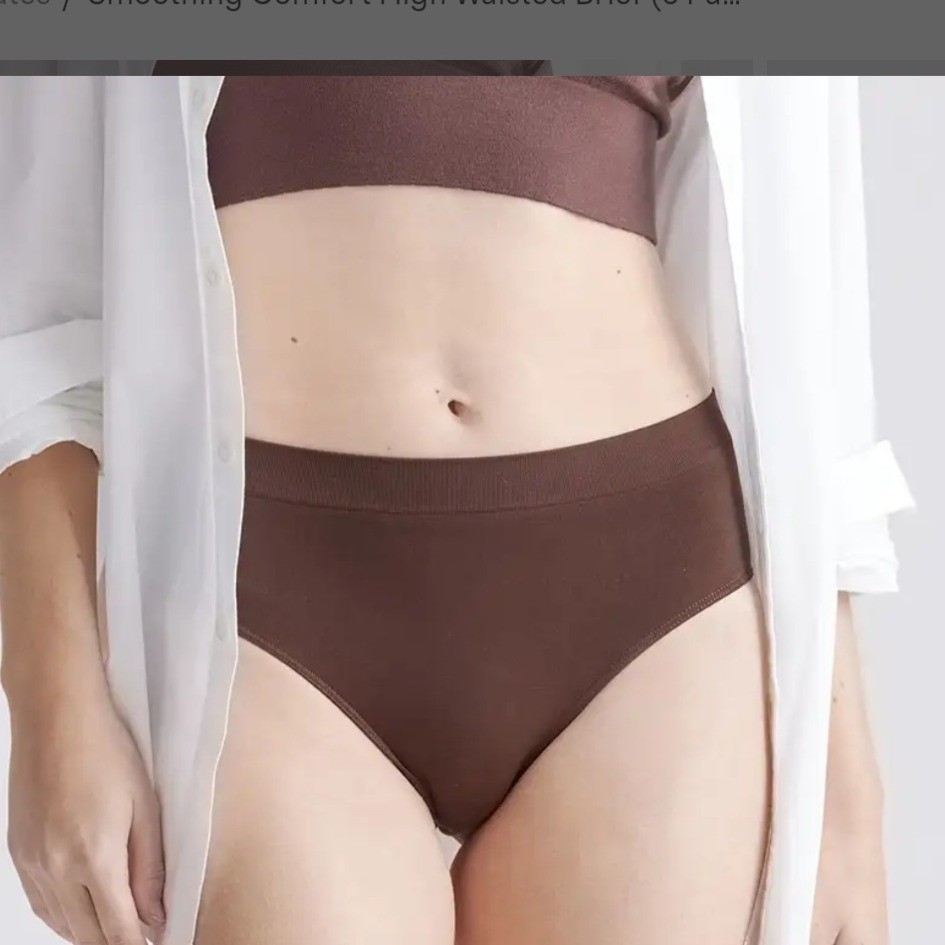 Quince Smoothing Comfort High-Waisted Brief (6-Pack) XS