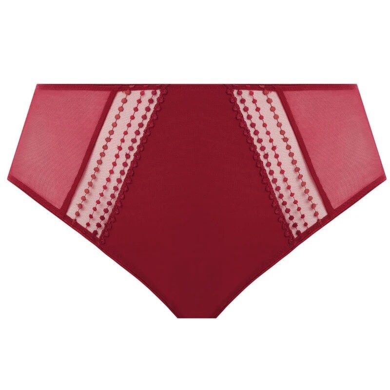Elomi Matilda Full Brief Crimson Red Size XL 16 18 High Waist Knickers 8906 New