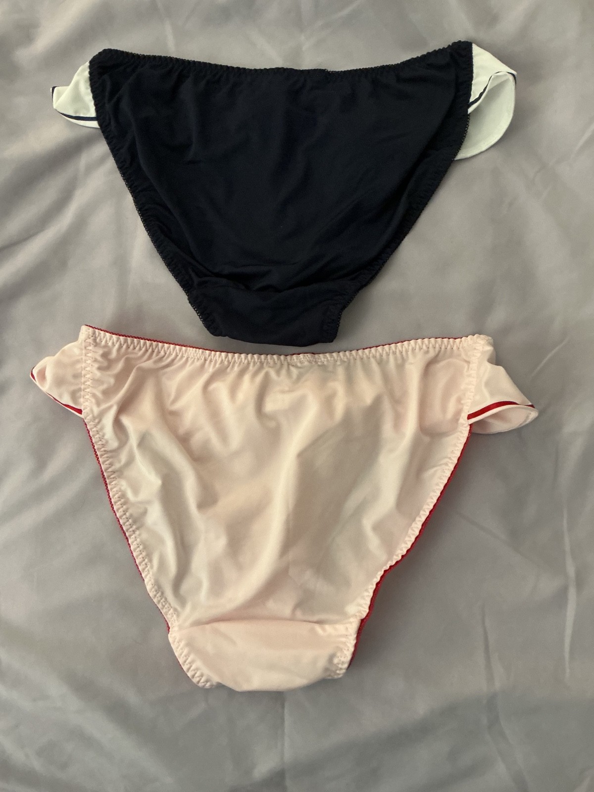 Sanrio Women’s Hello Kitty Navy Style Bikini Brief PINK & Blue 2 pack size M