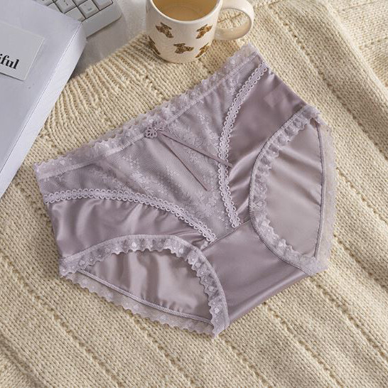 5 Pack Lot Sexy Womens Satin Panties Brief Lace Sheer Ladies Underwear Lingeries