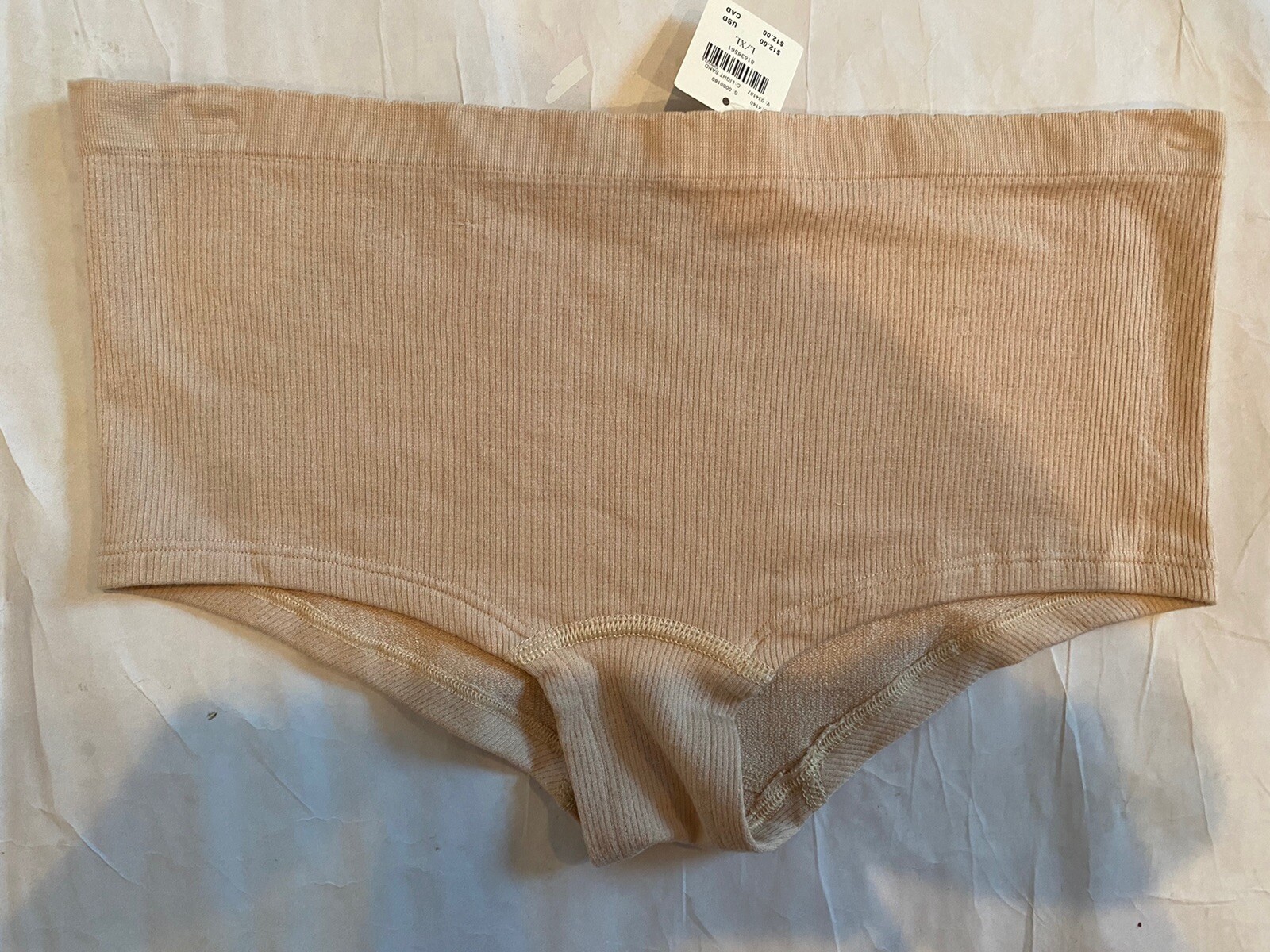 Anthropologie The Myles Seamless Hipster Briefs Panties Pink Or Tan Sand L /XL
