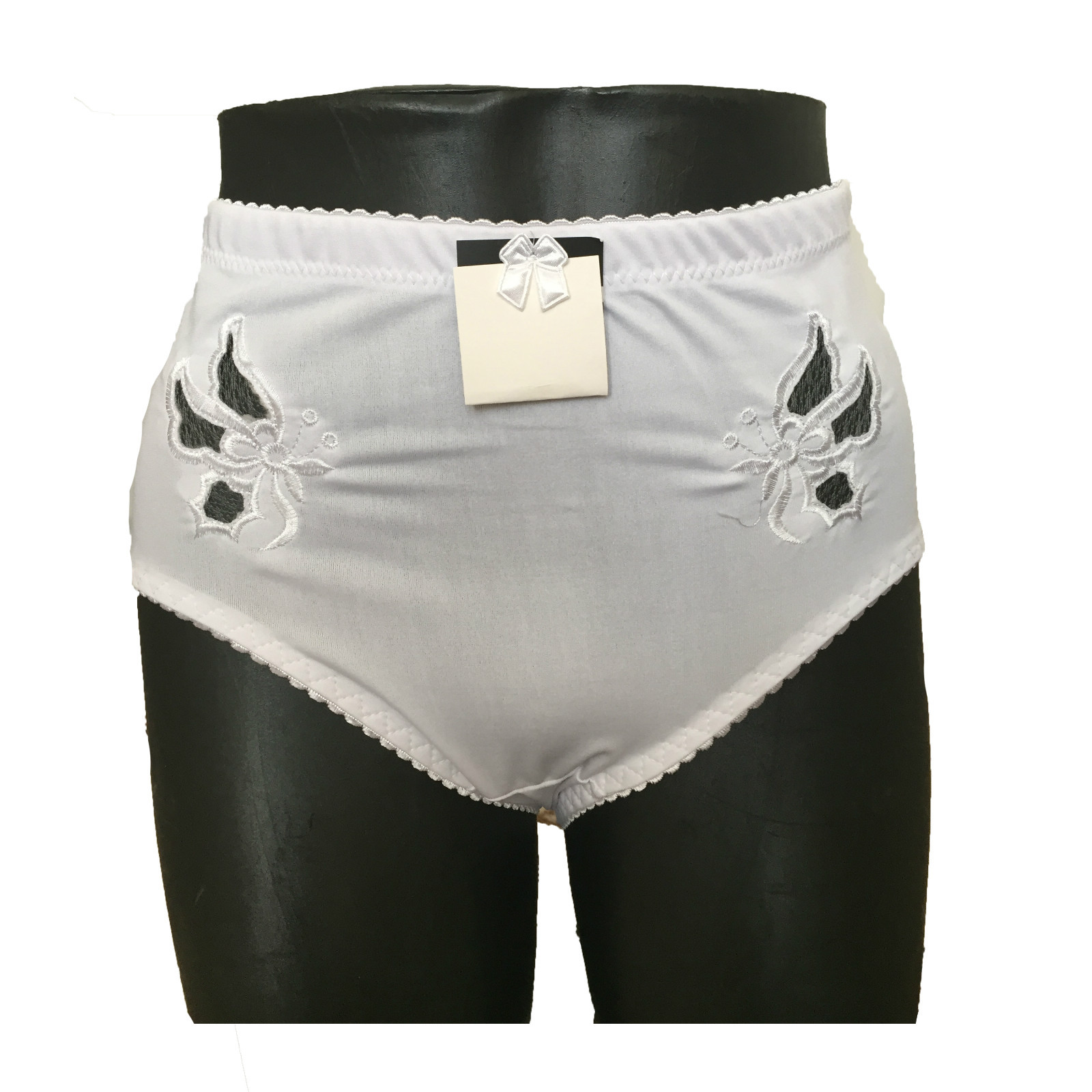 LADIES COTTON KNICKERS FULL BRIEFS WOMENS COMFORT LACE UNDERWEAR SIZES 14-32