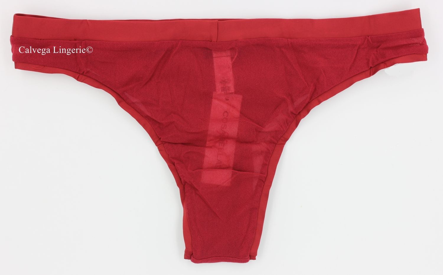 NWT COSABELLA VERON0511 “Verona” Low Rise Mesh Minikini, Tanga, Brick Red, Italy