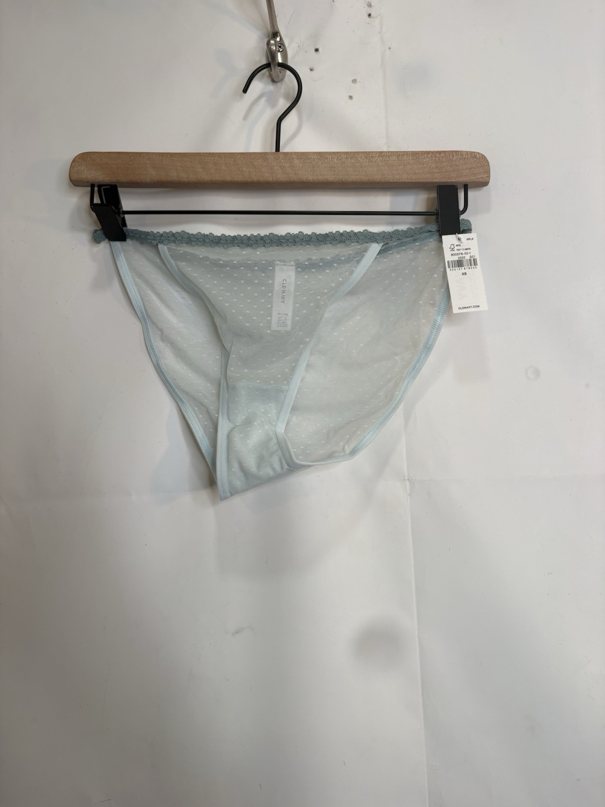 Old Navy XS Seafoam Mesh String Bikini Underwear
