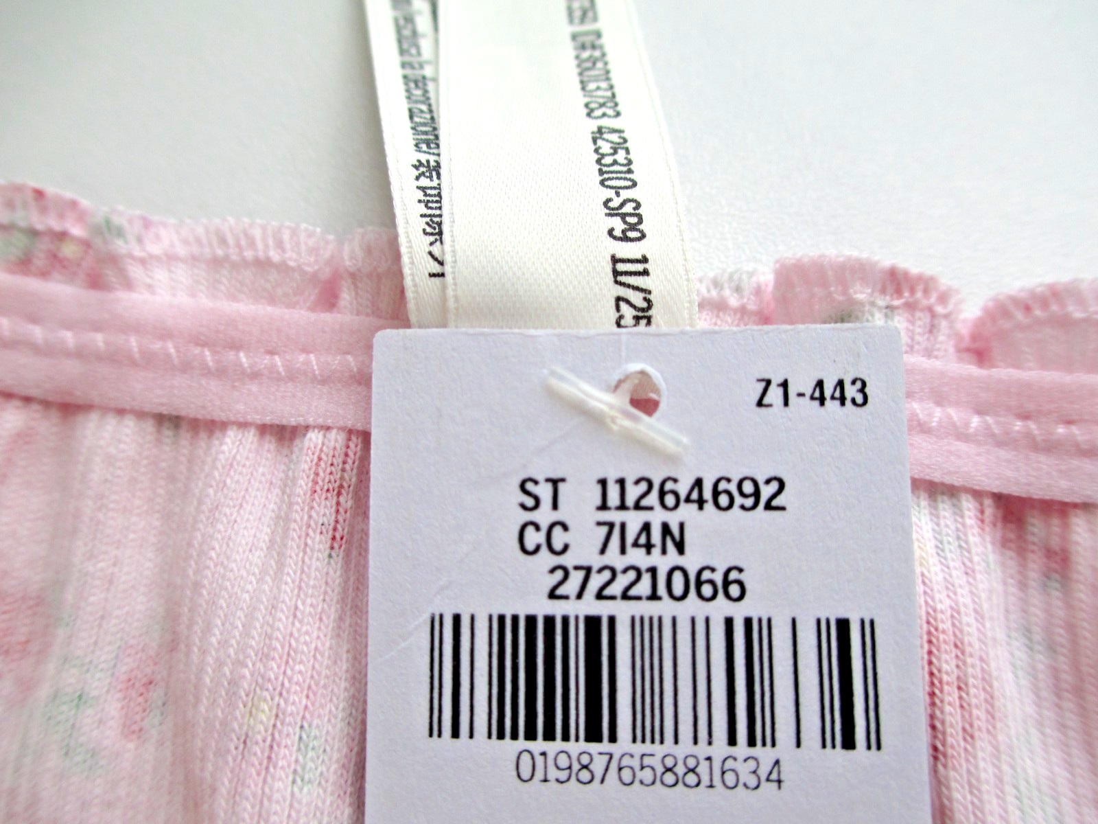 VICTORIA’S SECRET PINK Cotton Bikini Panty S M L Tie Bow NWT Floral VS Ruffle