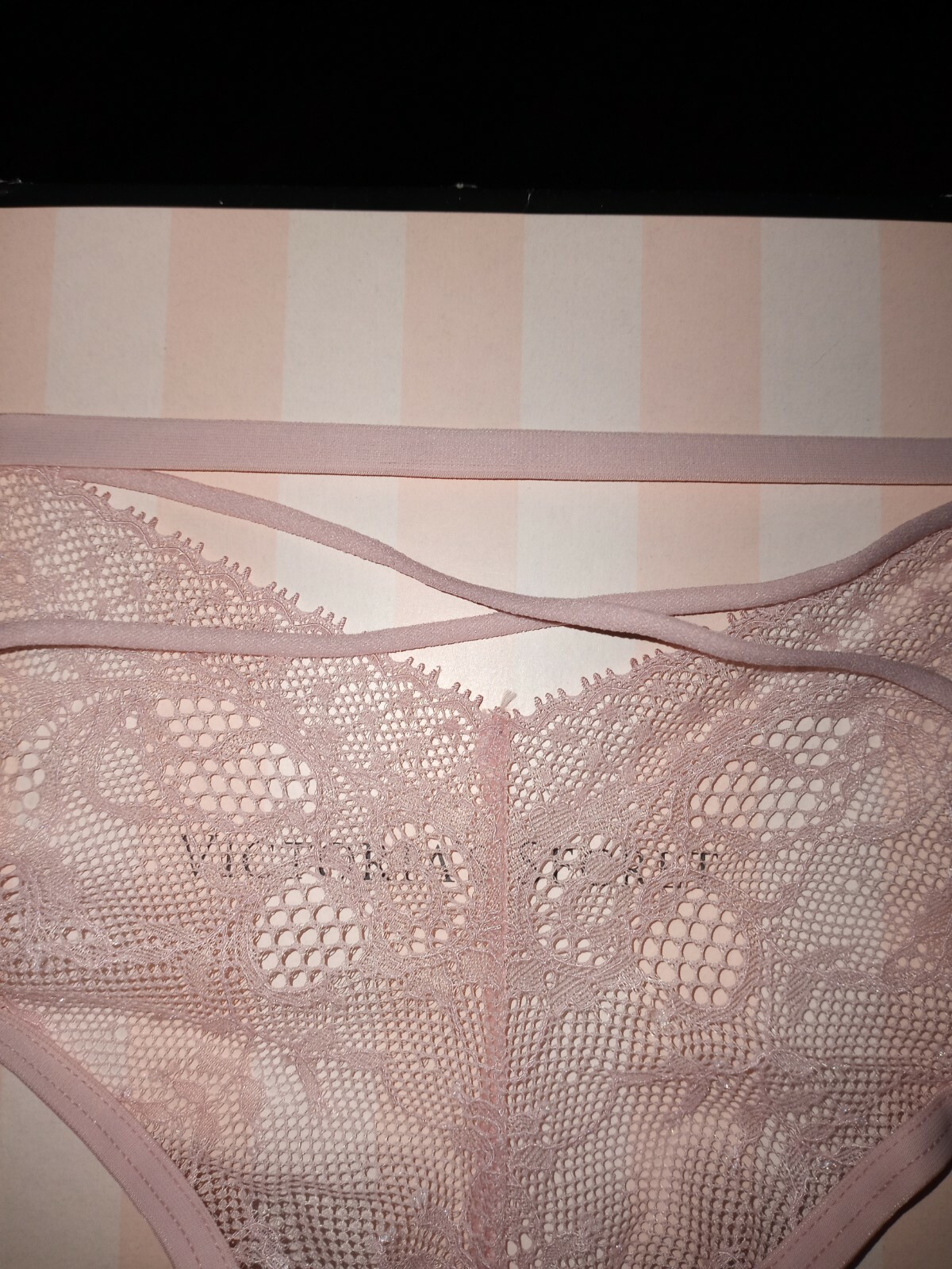 New VSVery Sexy strappy cut out lace cheeky Panty dollhouse small