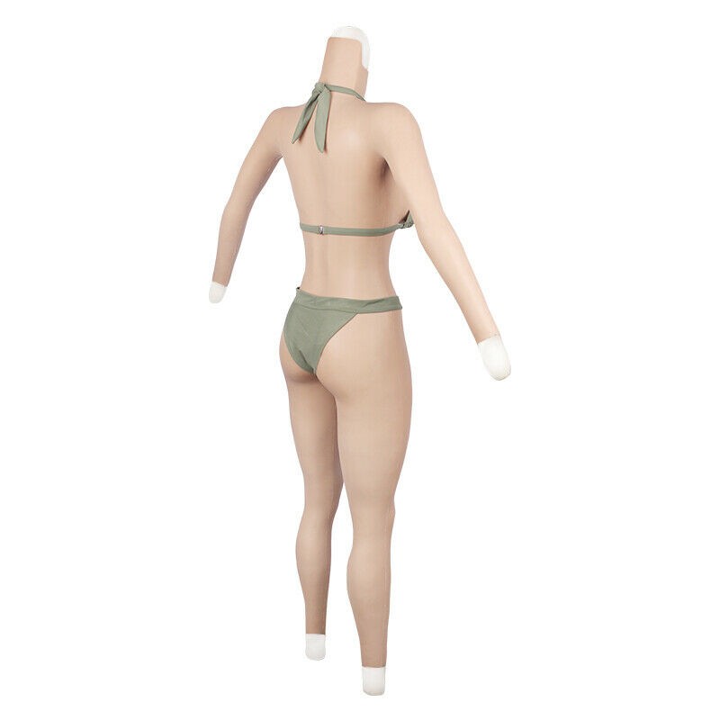 Silicone Body Breast Molds C/G Cup Fake Vagina Hip Shaping Female Body Suit