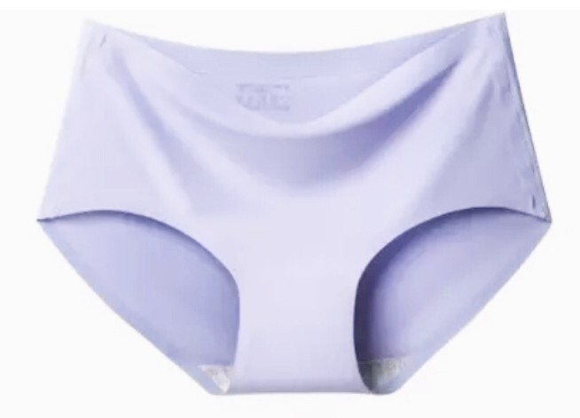 #150 Women’s LIGHT WEIGHT SILKY Panties Underwear Light Blue / Lavendar THREE