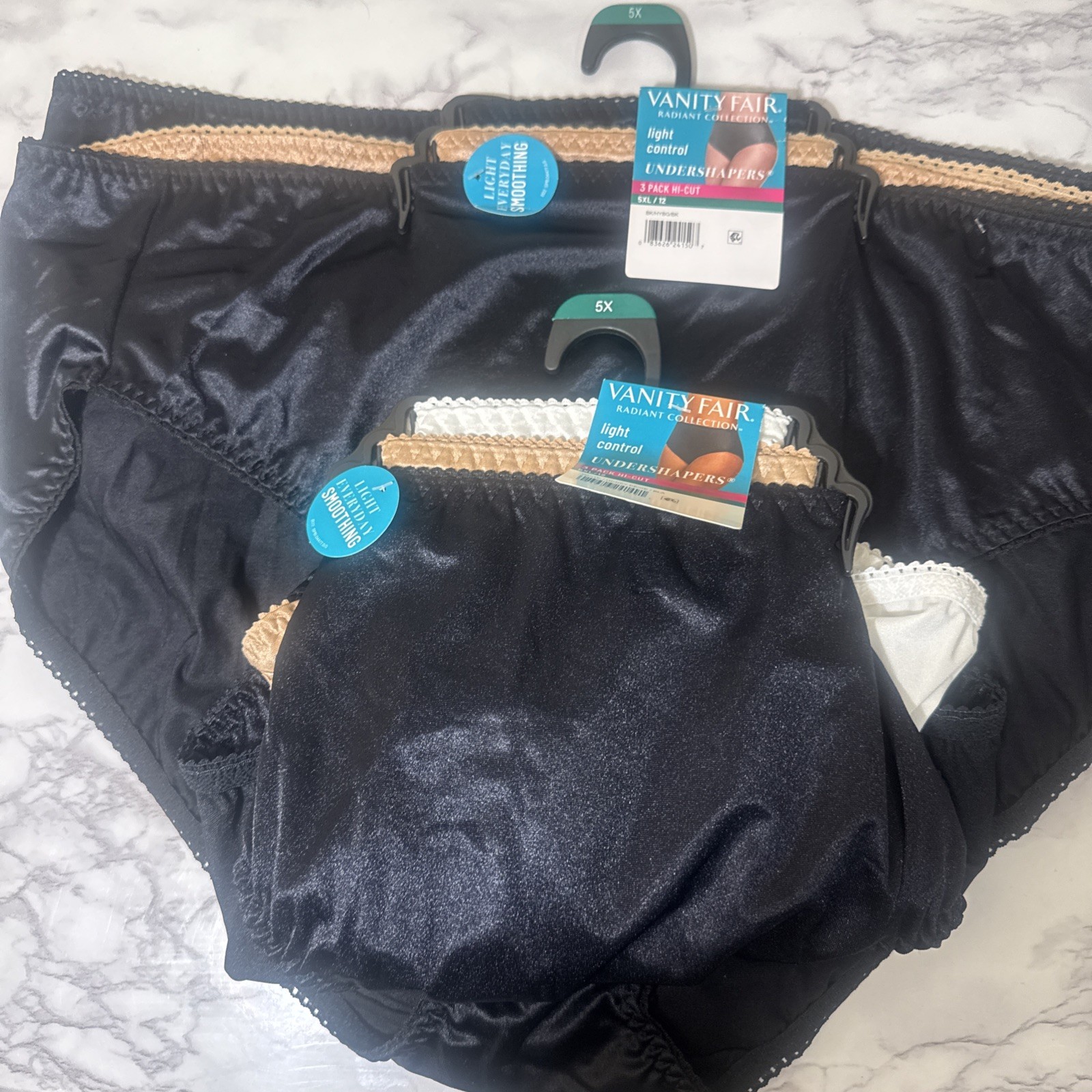 VANITY FAIR Radiant Collection Undershapers Light Control BRIEF sz 5XL/6