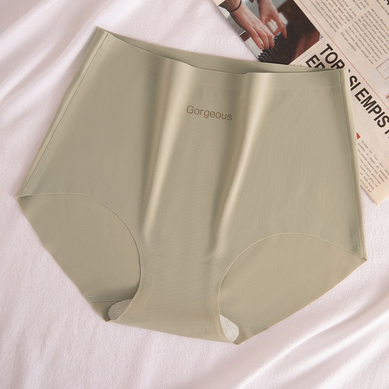 Ladies’ high waisted tight fitting triangle pants without hip compression