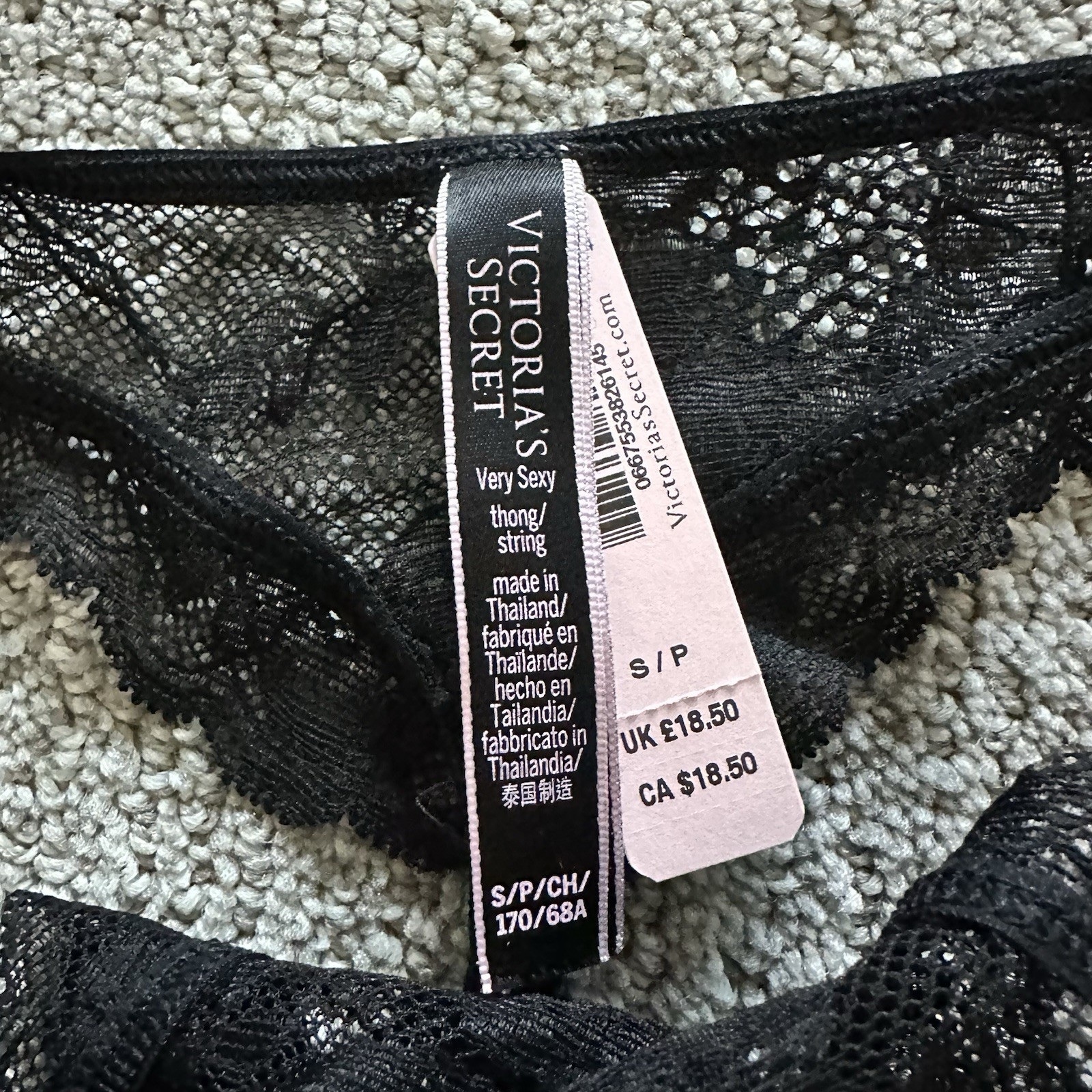 Victoria’s Secret Lace Dream Angels Thong From 2021 Size Small