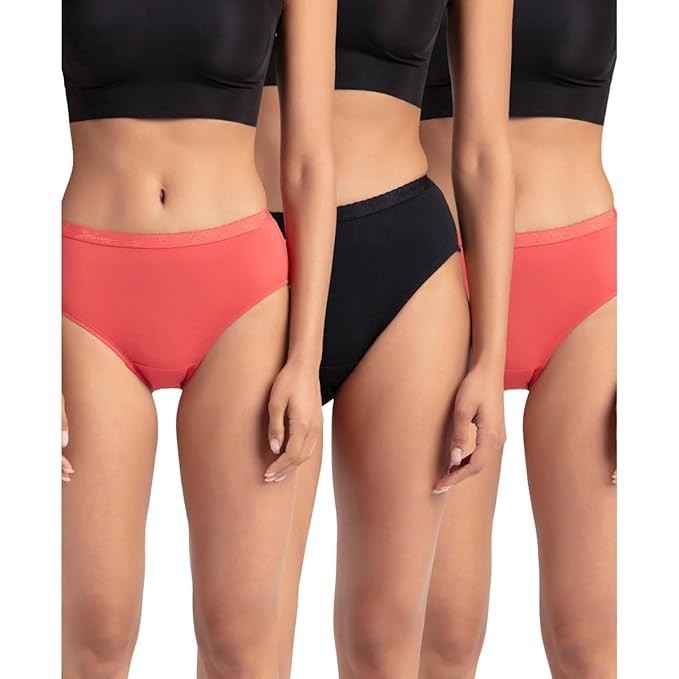 Jockey 1523 Women’s High Coverage Super Combed Cotton Mid Waist Hipster