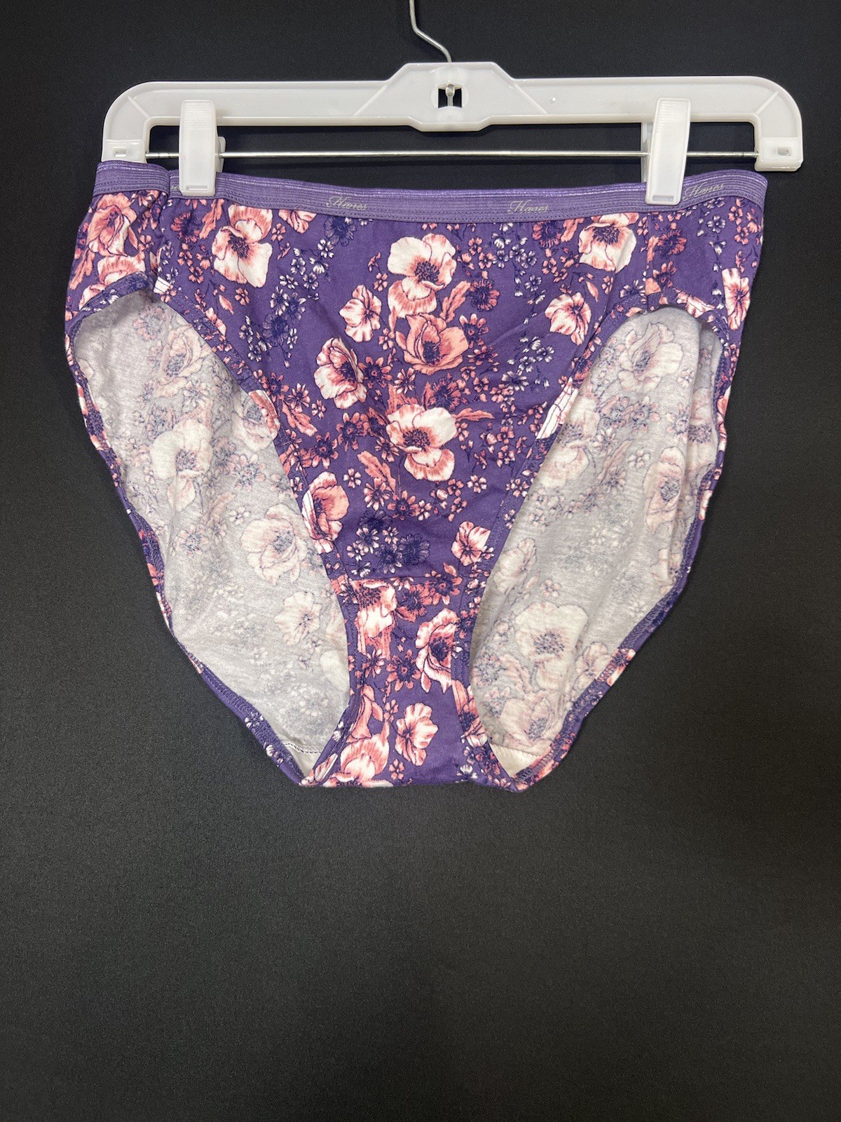 Hanes Womens Size 8 / XL Panty Brief Pink 100% Cotton New Without Tags