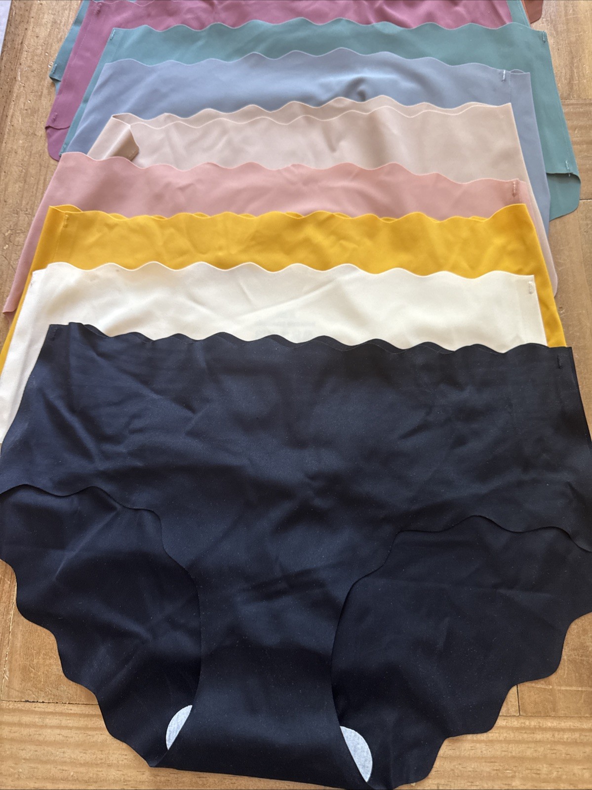 7pcs Women’s Seamless Solid Briefs Comfy & Breathable Stretchy Intimates Panties