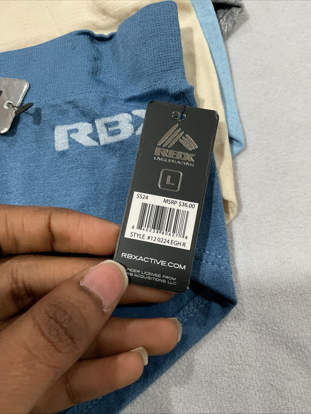 RBX Women’s 5 Pack Underwear Size L