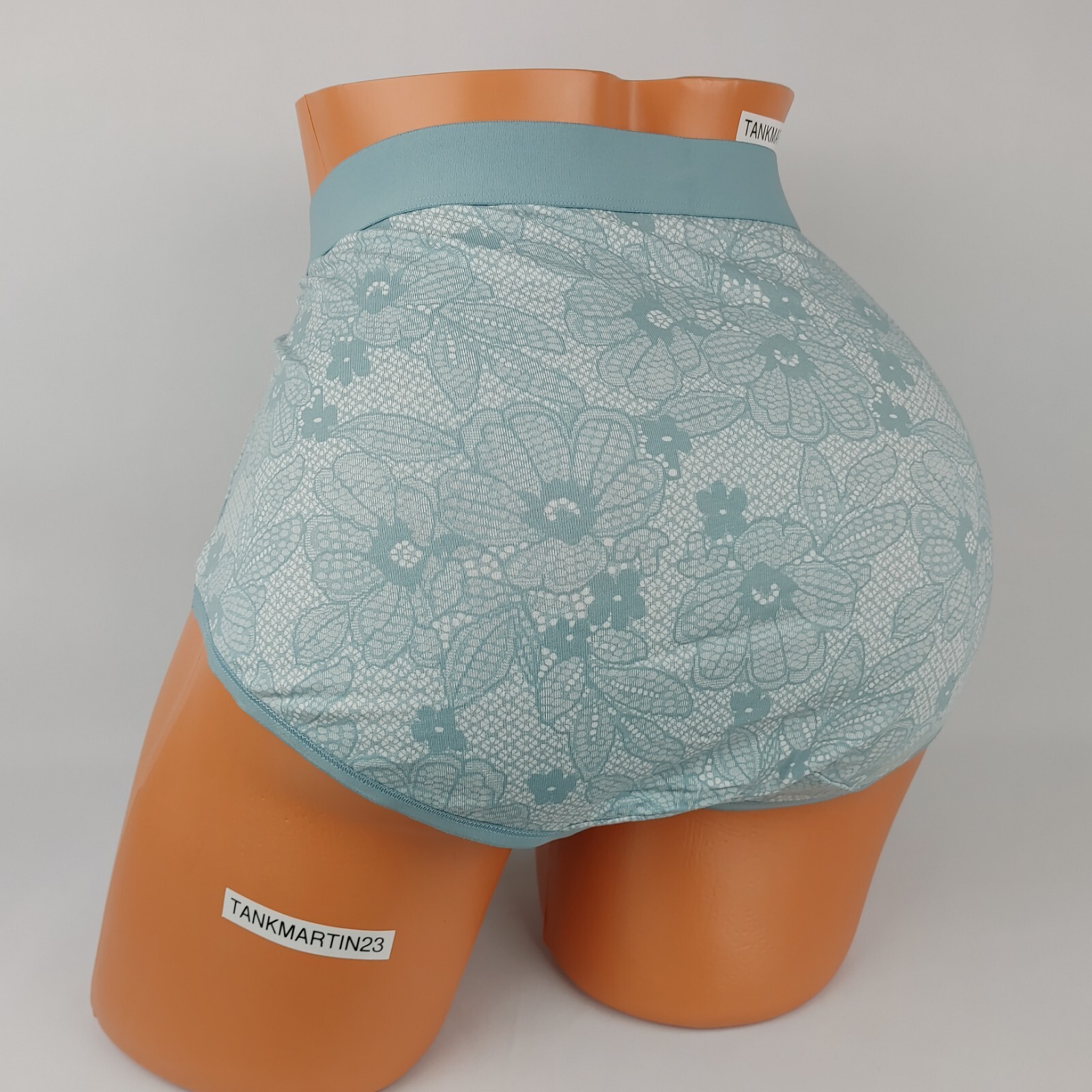 LANE BRYANT CACIQUE PLUS 14/16 COTTON FULL BRIEFS SEA FOAM BLUE GREEN