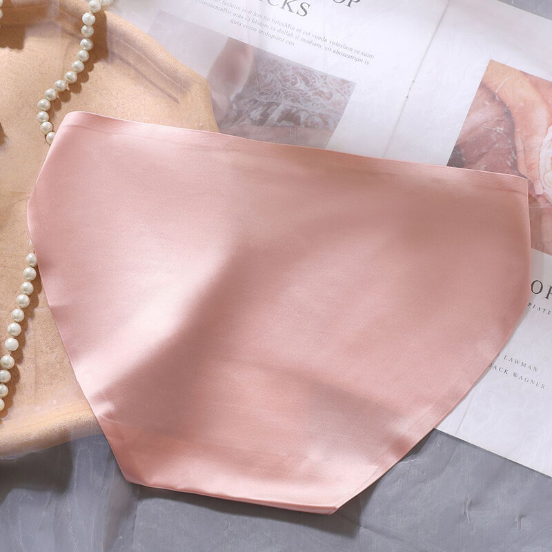 1/5 Pack Lot Womens Sexy Seamless Silky Satin Panties Underwear Briefs Undies