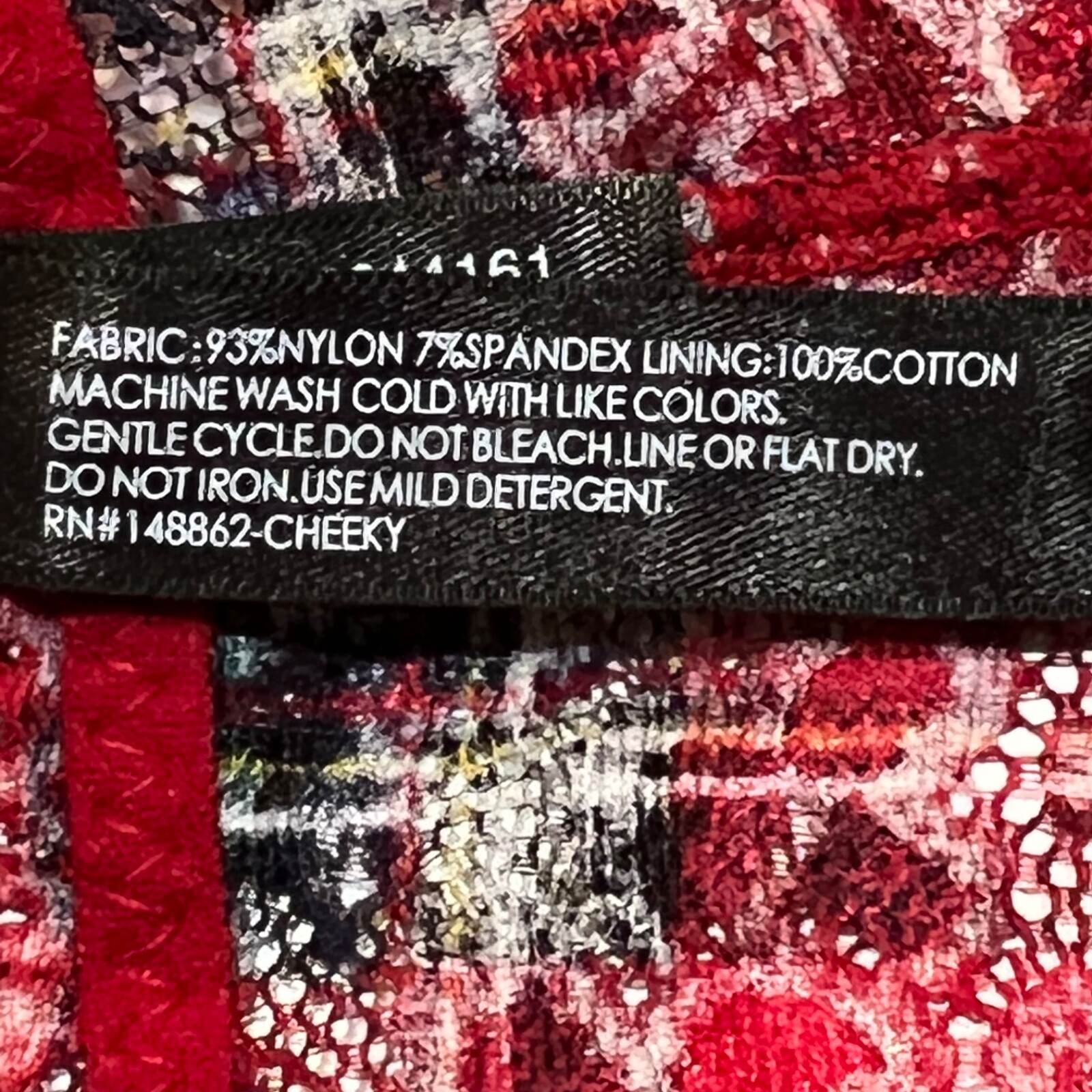 NWT TORRID Cheeky Pantie Underwear Sz 5X-6X Red Green Plaid Lace