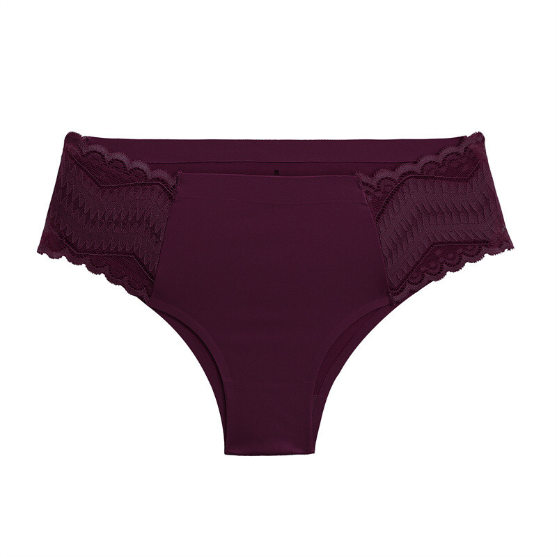 6 Pack Lot Sexy Womens Panties Briefs French Lace Underwear Seamless Lingeries