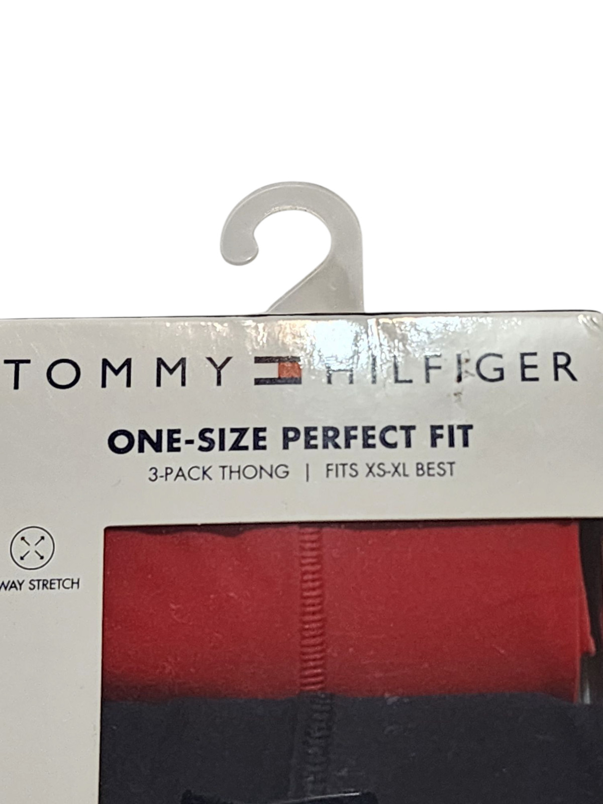 Tommy Hilfiger Womens 3-Pack Thong Panties One Size Fits Most