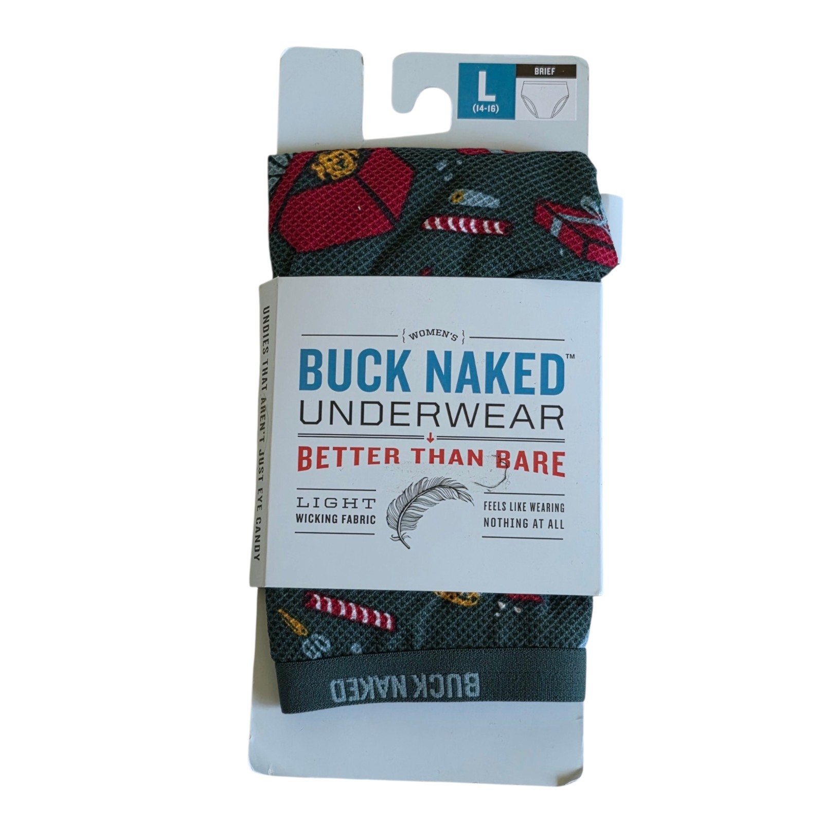 Duluth Trading Buck Naked Women’s Briefs L Moisture Wicking Lot of 4 New