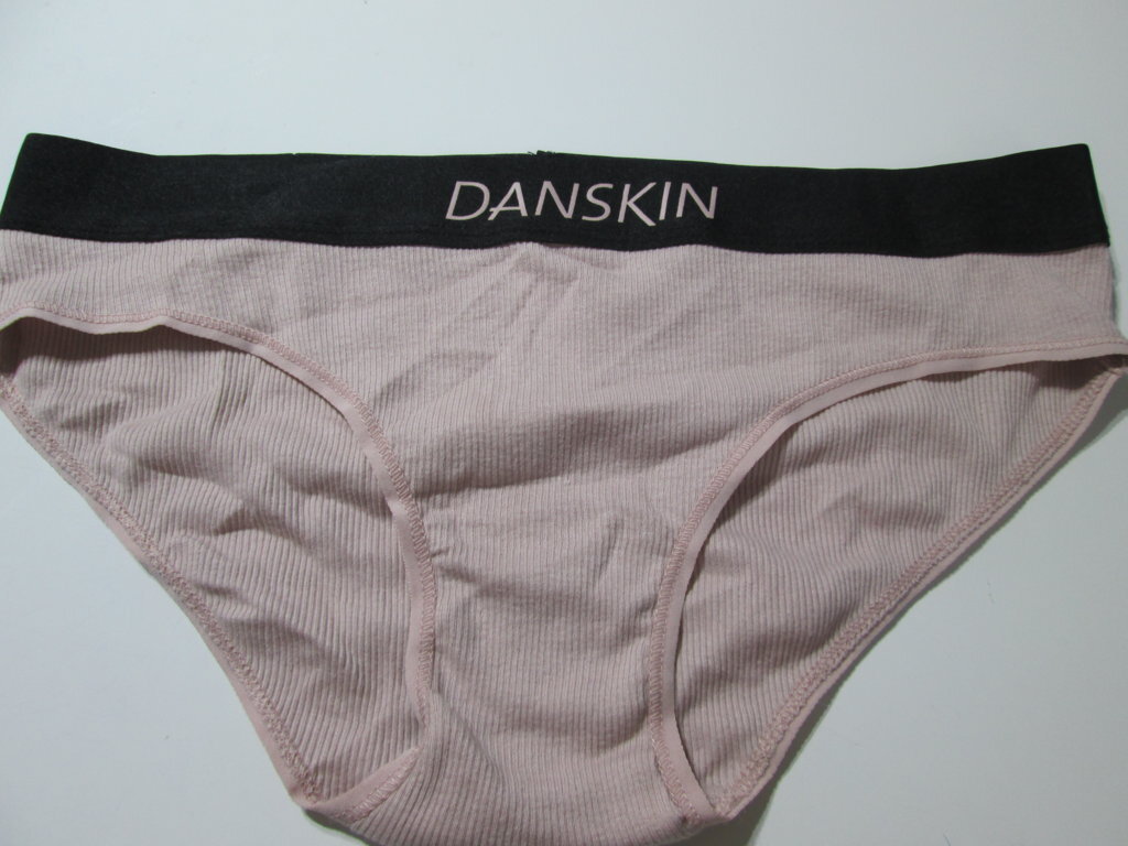 NWT Danskin Womens Size M Panty Hipster Rose Ribbed Stretch Intimates Lingerie