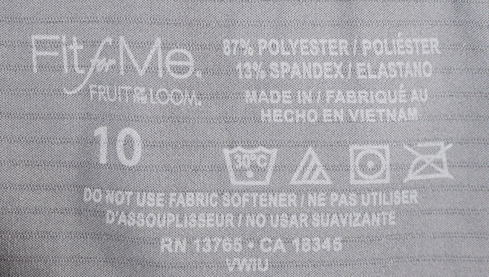 Fruit of the Loom Womens 6 PACK Underwear BriefsFitForMe Assorted Colors Size 10