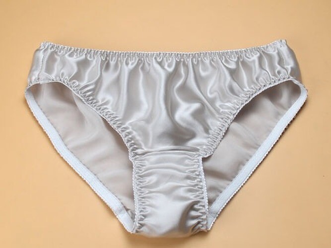 Womens 100% Silk Knickers Bikini Mid-rise Daily Hipster Panties Brief Underpants