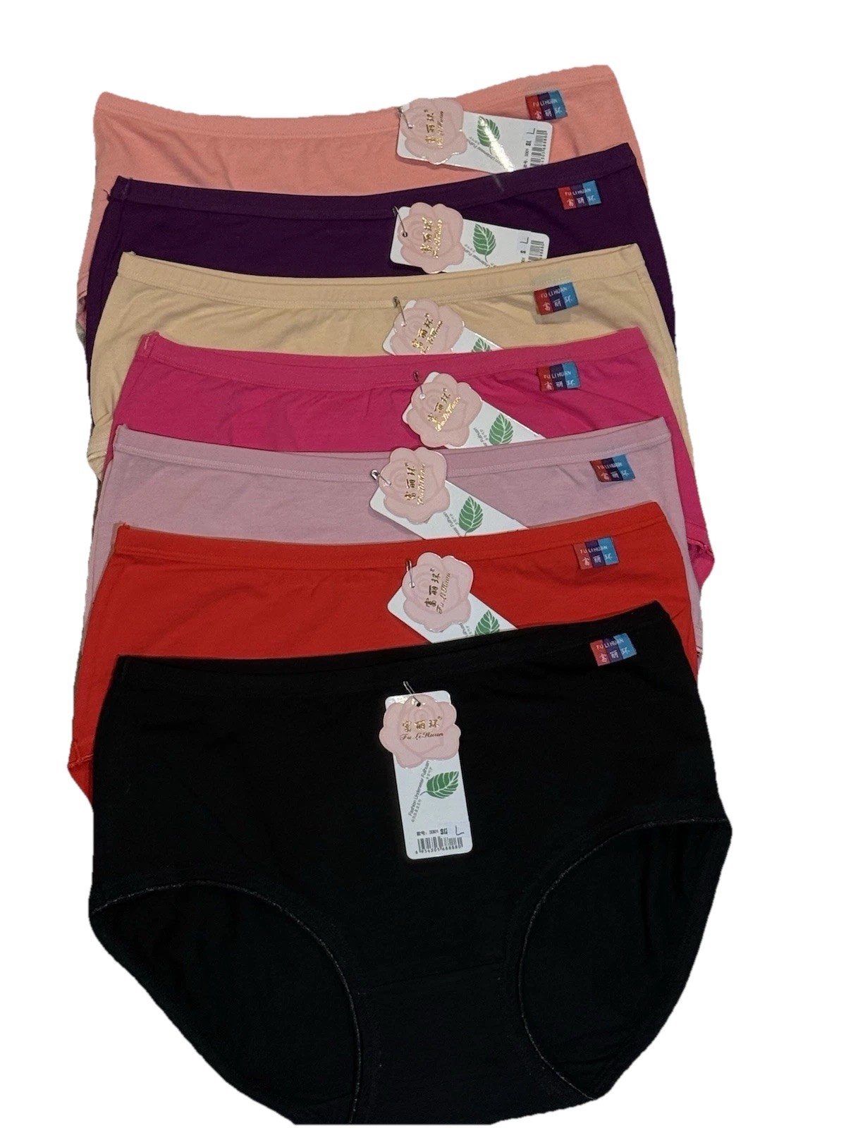 Sz L Multicolor 7 Pieces In a Pack