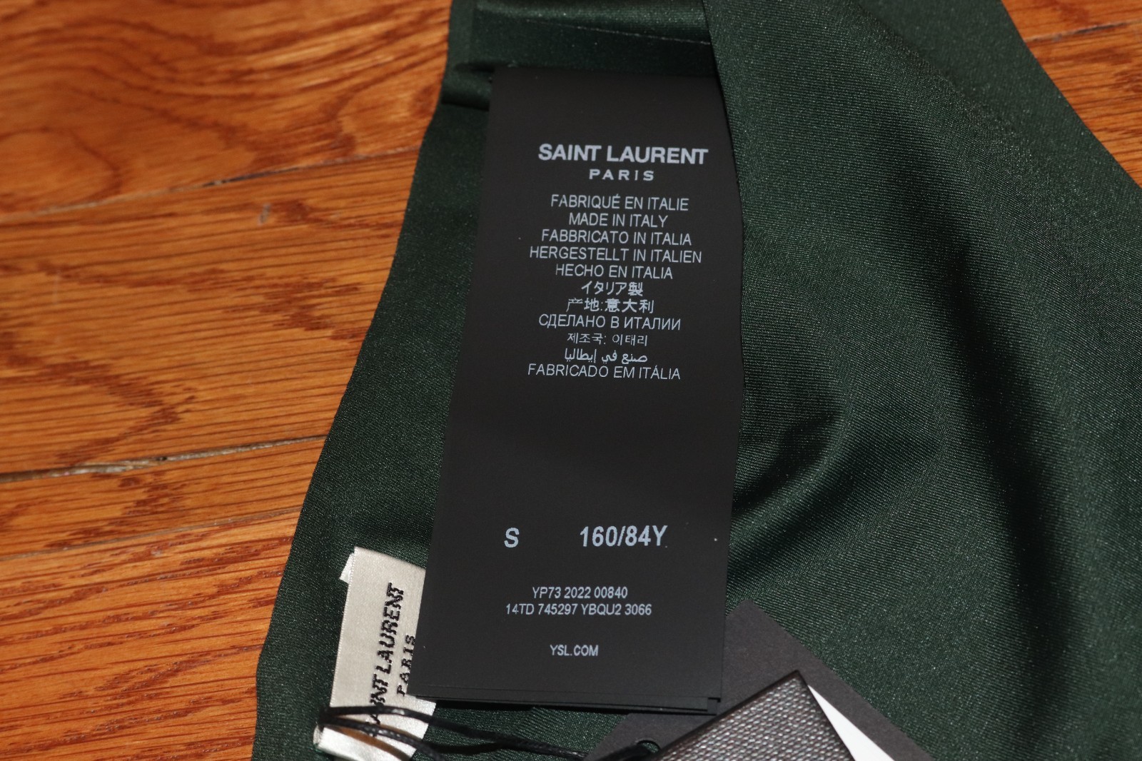 BNWT Saint Laurent Jersey Culotte Tanga Panty MSRP $490!!!